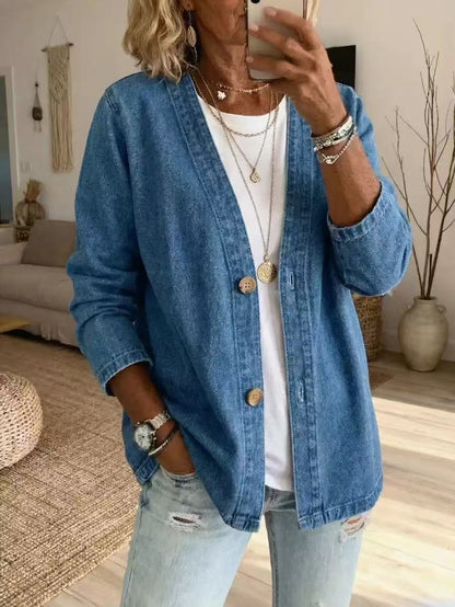 Women's Classic Denim Jacket | Buy 2 Save 5% | Buy 3 Save 10%