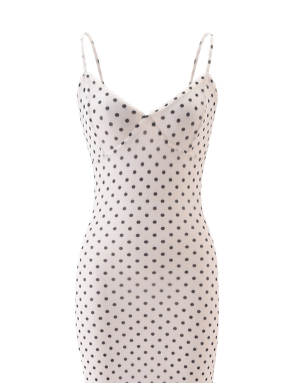 Julianna Polka Dot Maxi Dress